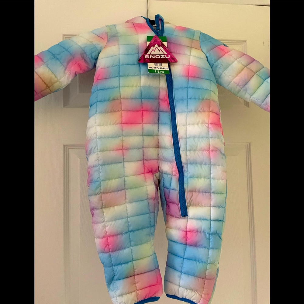 Extra warm lined snowsuit